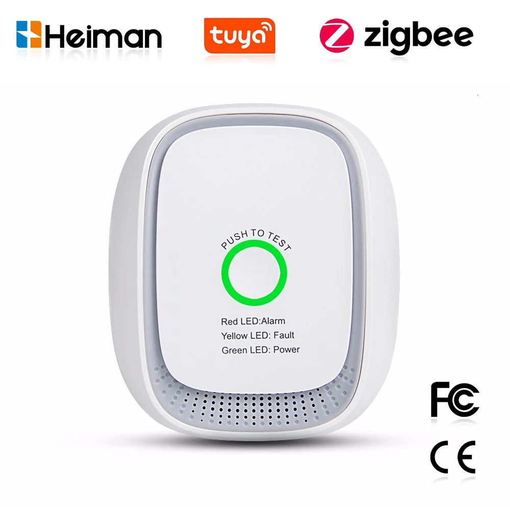 Smart Home System - HEIMAN Zigbee Tuya Brandbaar Gas Sensor