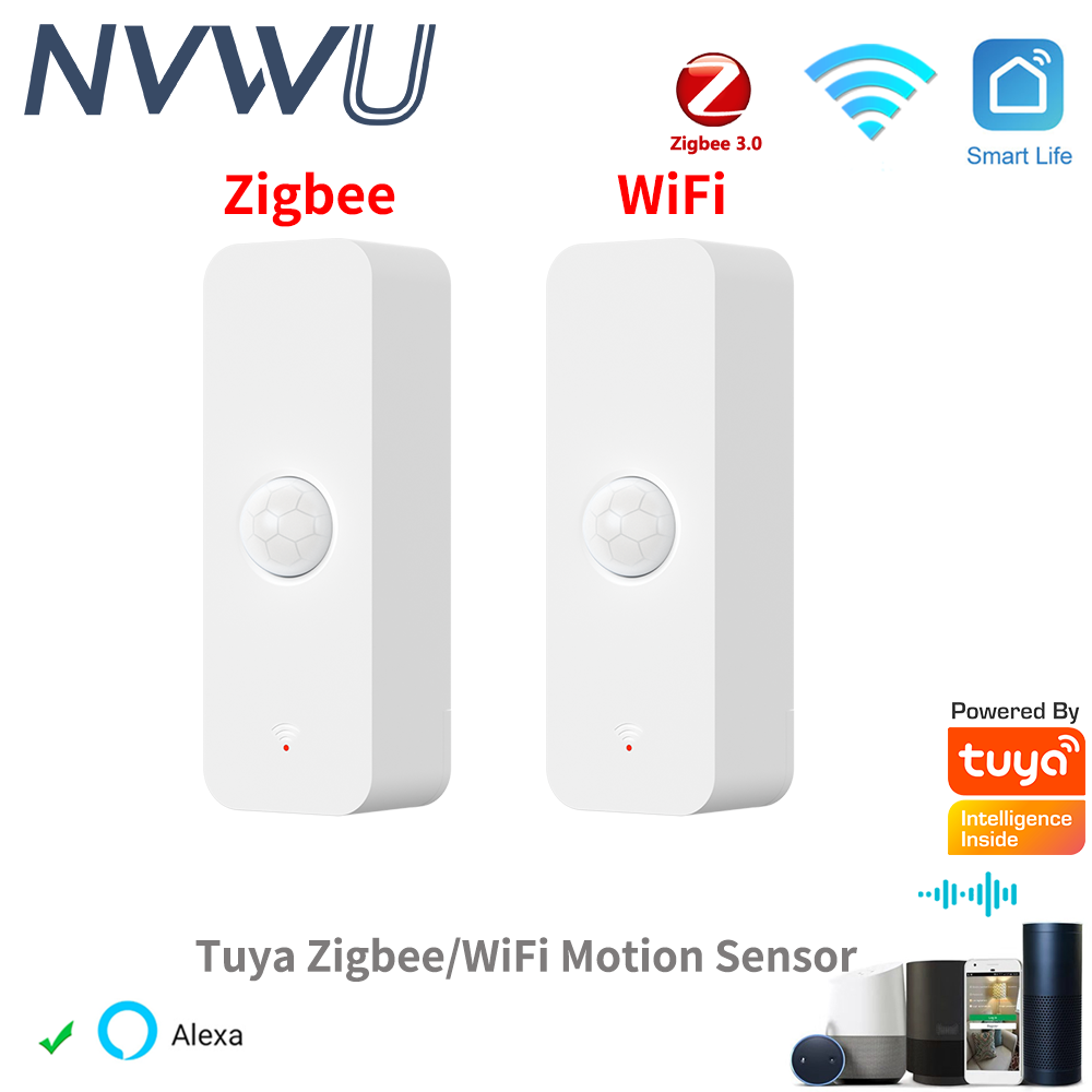 Smart Home Wiz - Tuya WiFi Zigbee PIR Bewegingssensor Smart