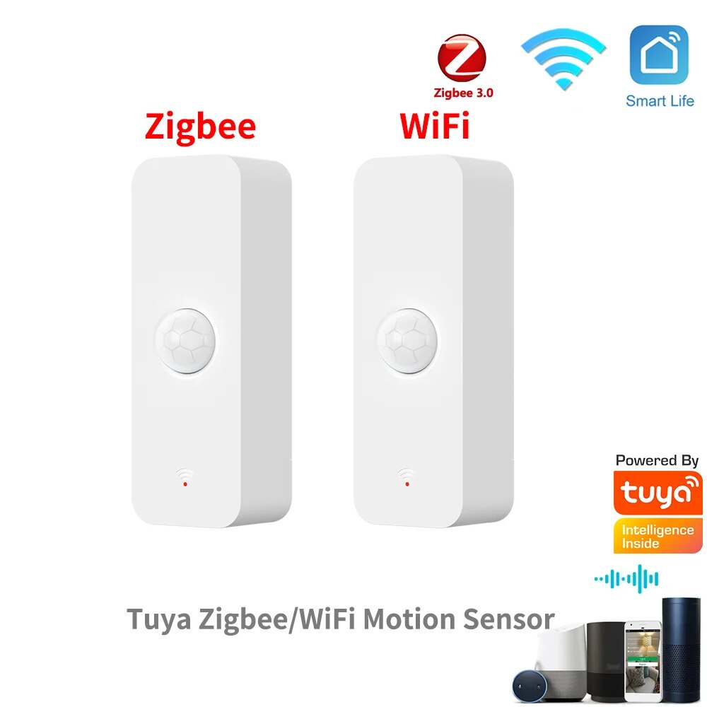 Smart Home Wiz - Tuya WiFi Zigbee PIR Bewegingssensor Smart
