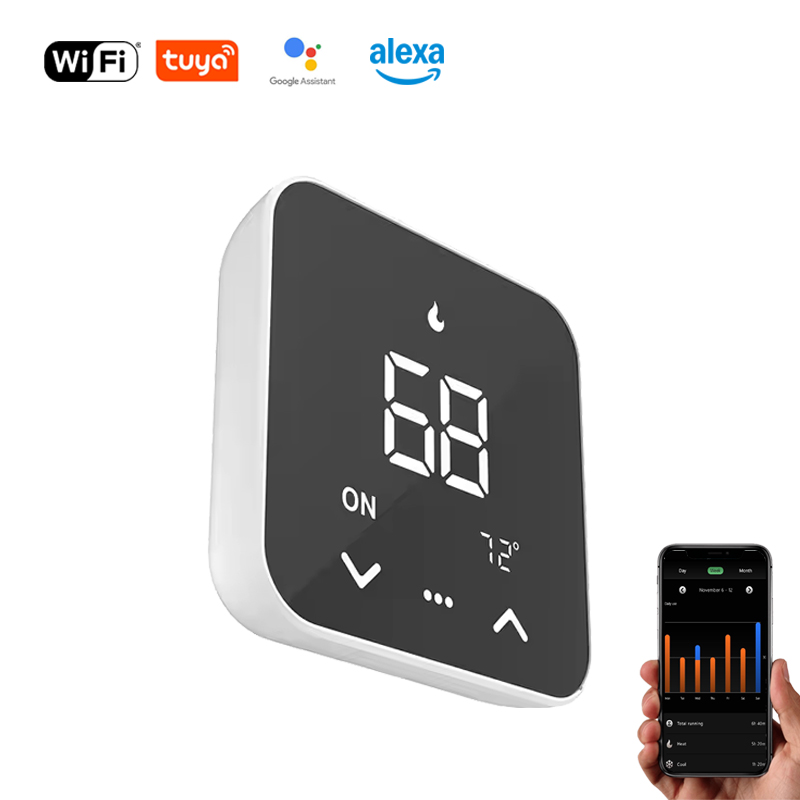 Smart Home System - 2026 nieuwe Tuya WiFi Slimme Thermostaat