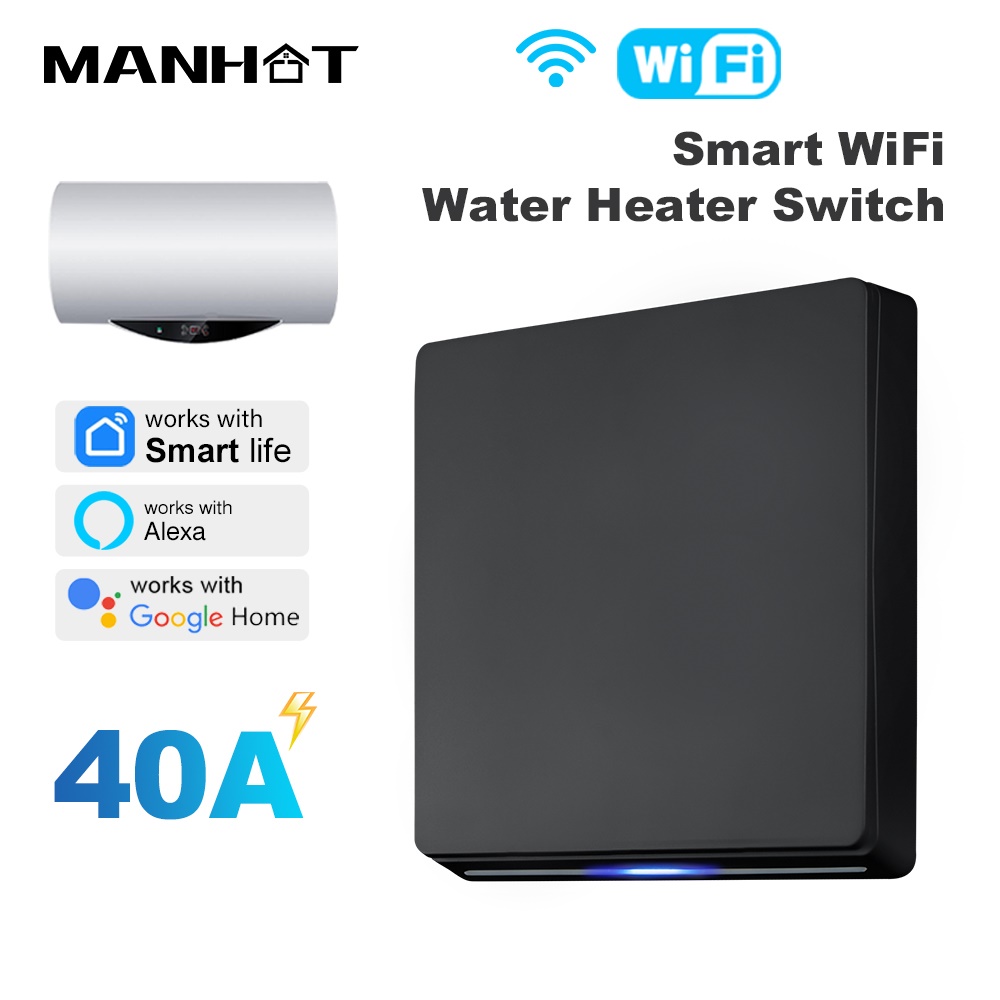 Smart Home Wiz - MANHOT Smart Wifi EU Boiler Schakelaar
