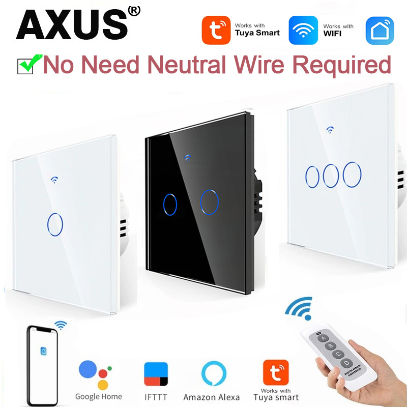 Smart Home Web - AXUS EU WiFi Slimme Lichtschakelaars Zonder