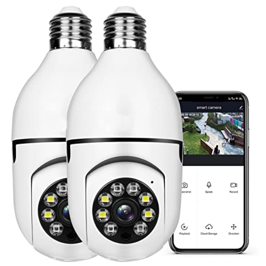 Smart Home Ac - Slimme draadloze wifi-beveiligingscamera met 1080P resolutie,