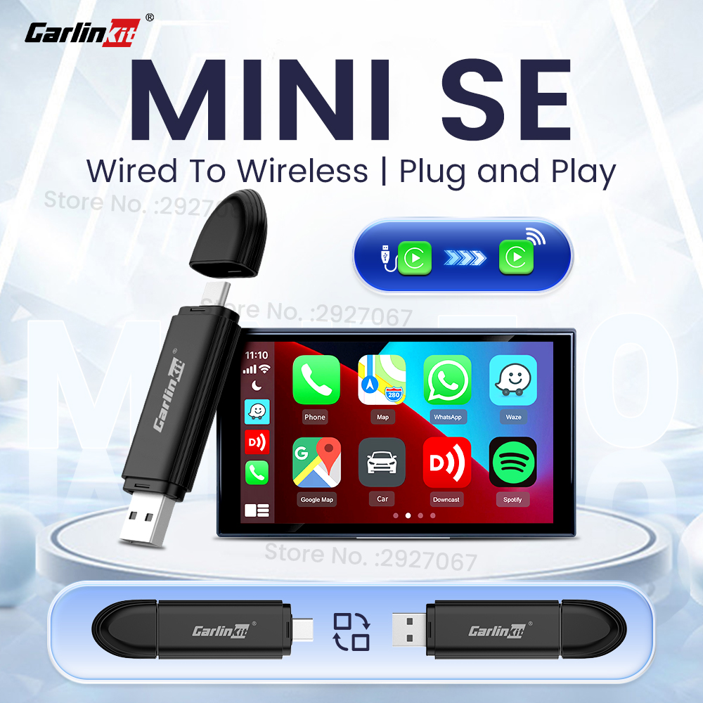 Wifi Smart Plug - CarlinKit MINI 5.0 Pro Draadloze CarPlay