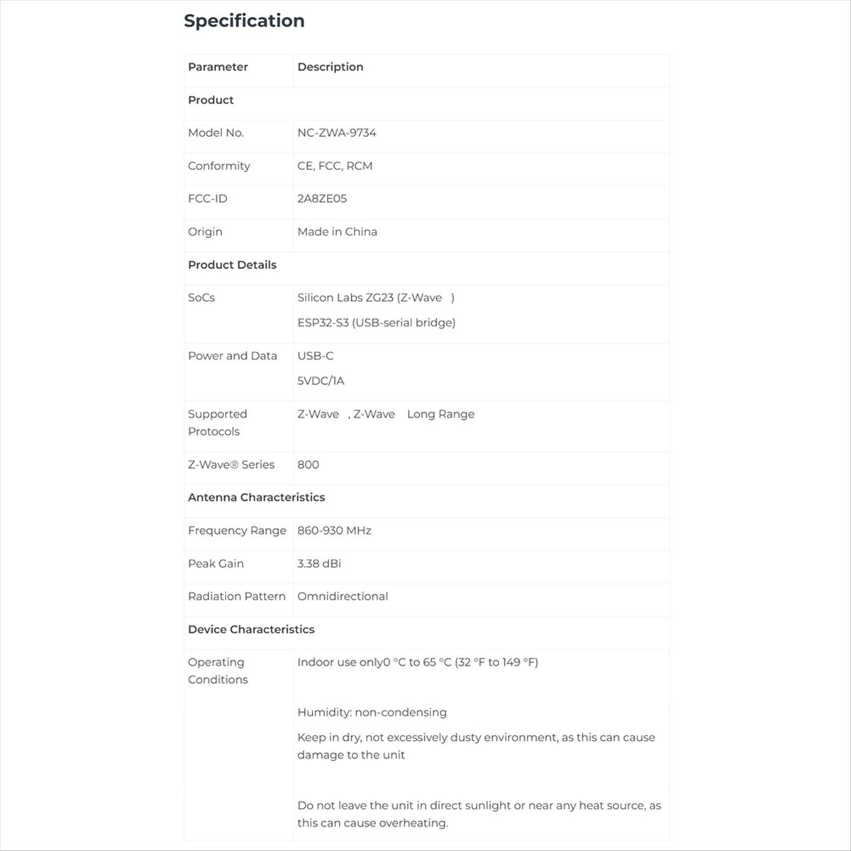 Smart Home Assistant - A85P Home Assistant Connect ZWA-2 Smart