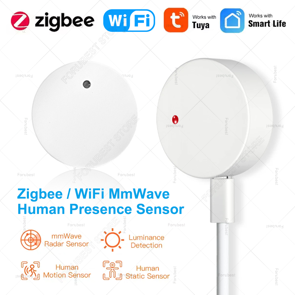 Smart Home Wiz - ZigBee Wifi MmWave Menselijke aanwezigheid Bewegingssensor