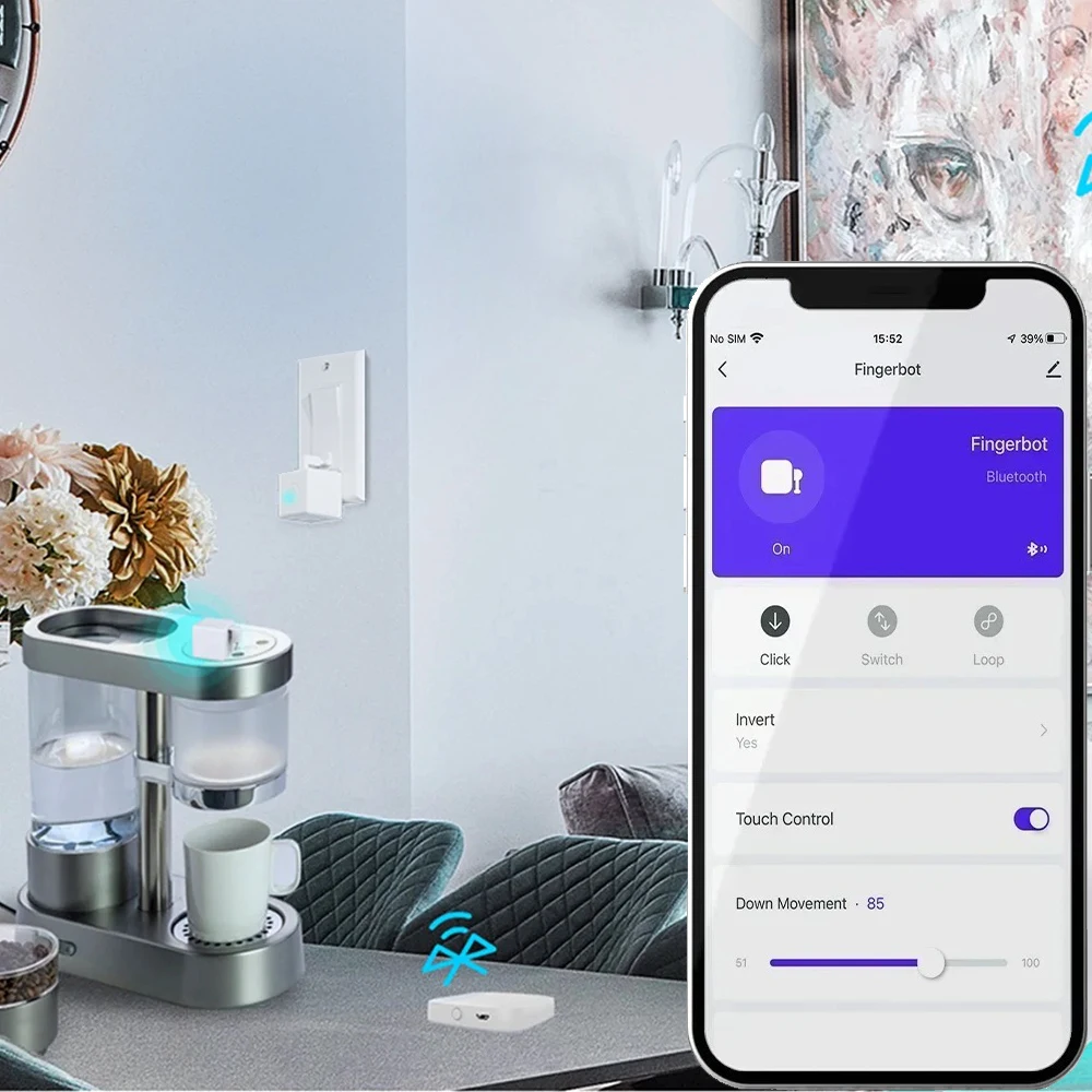 Smart ZigBee Fingerbot Draadlo - Smart Home Voice Assistant recensie en prijs