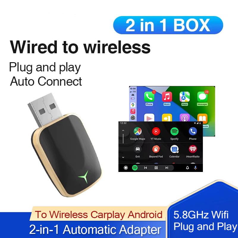 Bedraad naar Draadloos Carplay - Wifi Smart Plug recensie en prijs