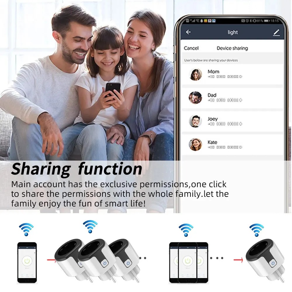 WiFi EU Smart Socket Stekker W - Smart Home Nest recensie en prijs