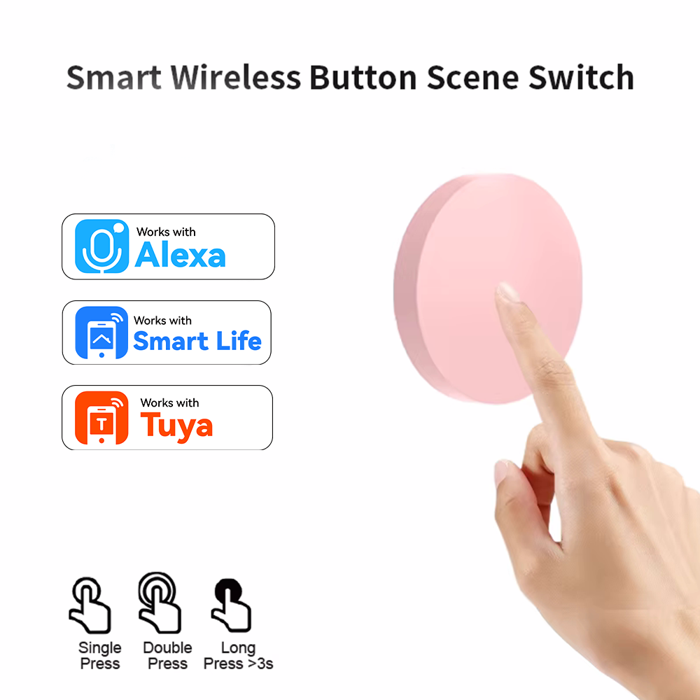 ZigBee Smart Wireless Button S - Smart Home Voice Assistant recensie en prijs