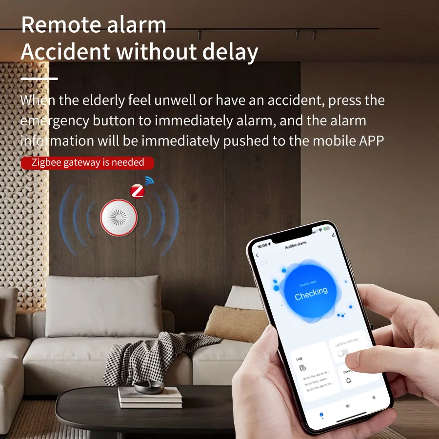 Tuya WiFi ZigBee Smart Alarm S - Smart Home Voice Assistant recensie en prijs