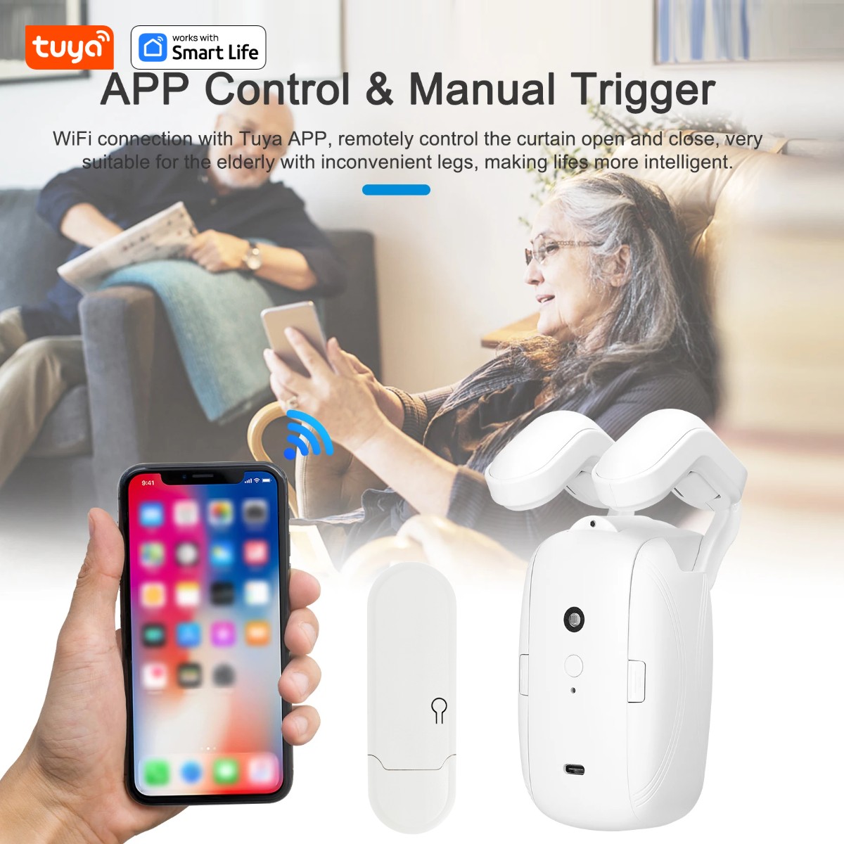 1/2 stuks Tuya Smart WiFi gord - Smart Home Nest recensie en prijs
