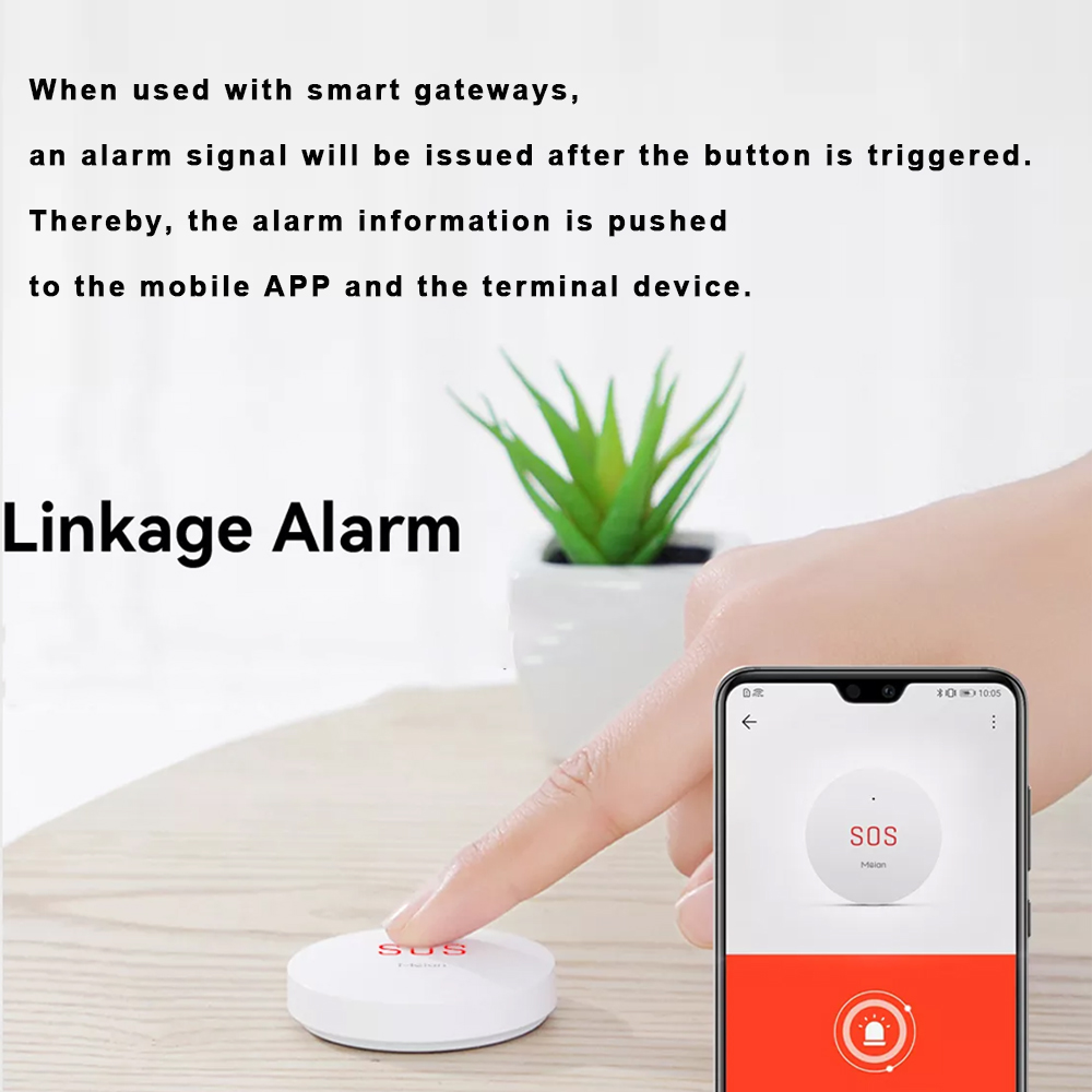 Zigbee Tuya Sos Emergency Knop - Smart Home Nest recensie en prijs