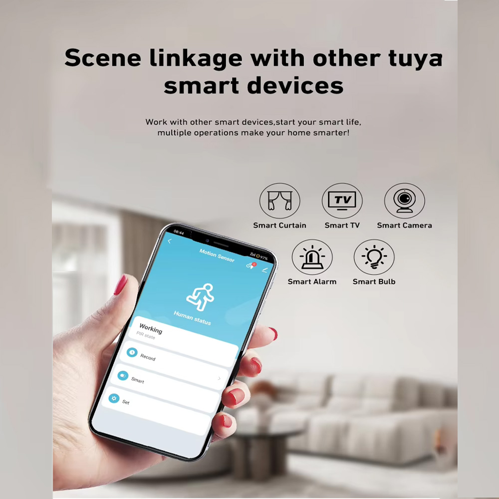 Slimme PIR-bewegingssensor WiF - Smart Home Wiz recensie en prijs