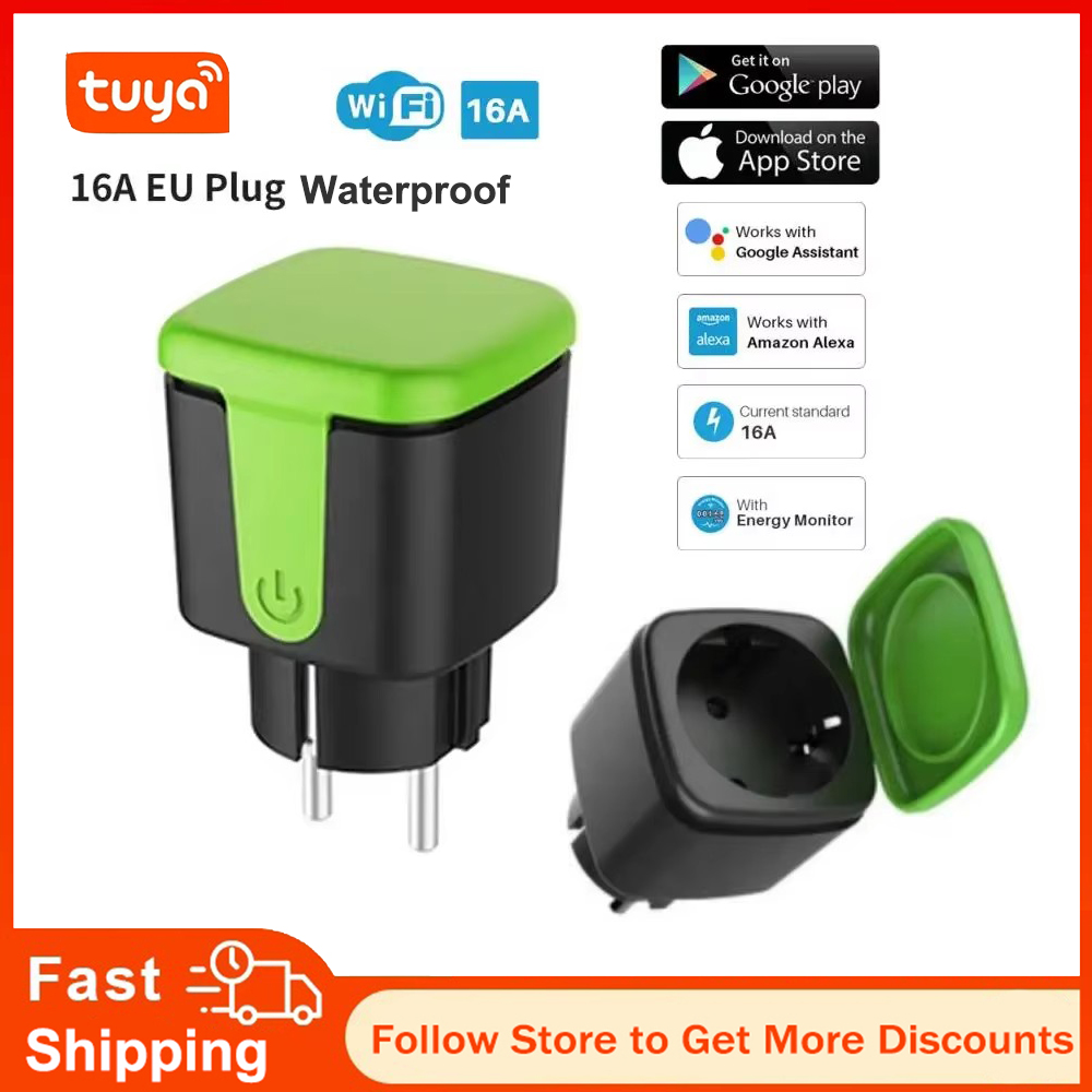 Tuya EU 16A WiFi Smart Waterpr - Smart Home Remote Control recensie en prijs
