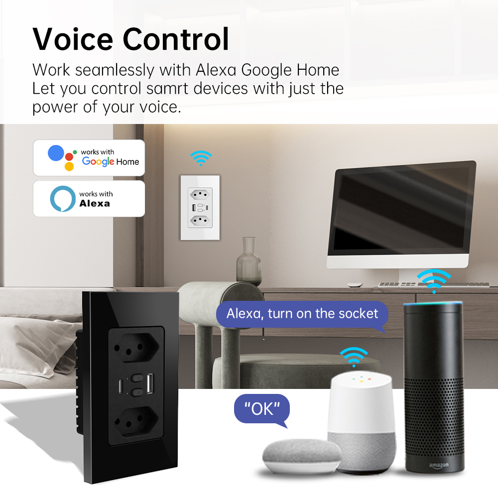 MANHOT Wifi Smart Brazil Socke - Smart Home Wiz recensie en prijs