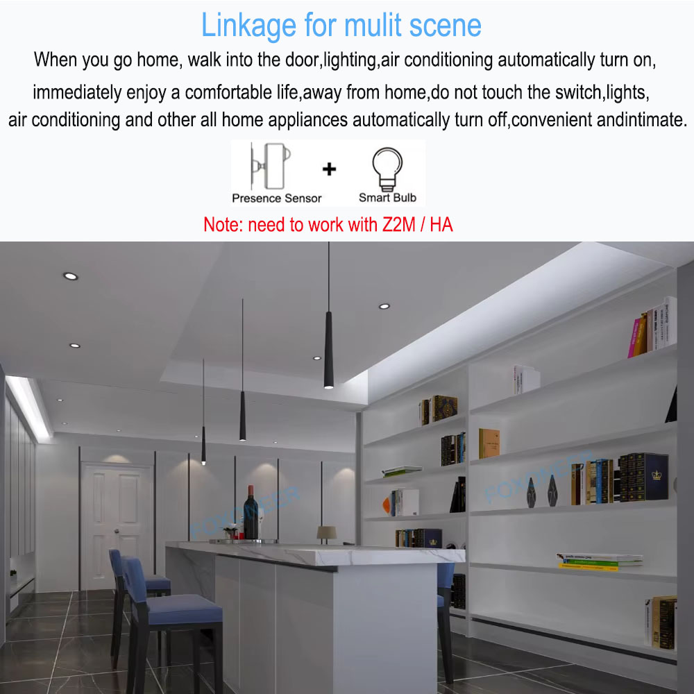 Slimme Zigbee menselijke aanwe - Smart Home Assistant recensie en prijs