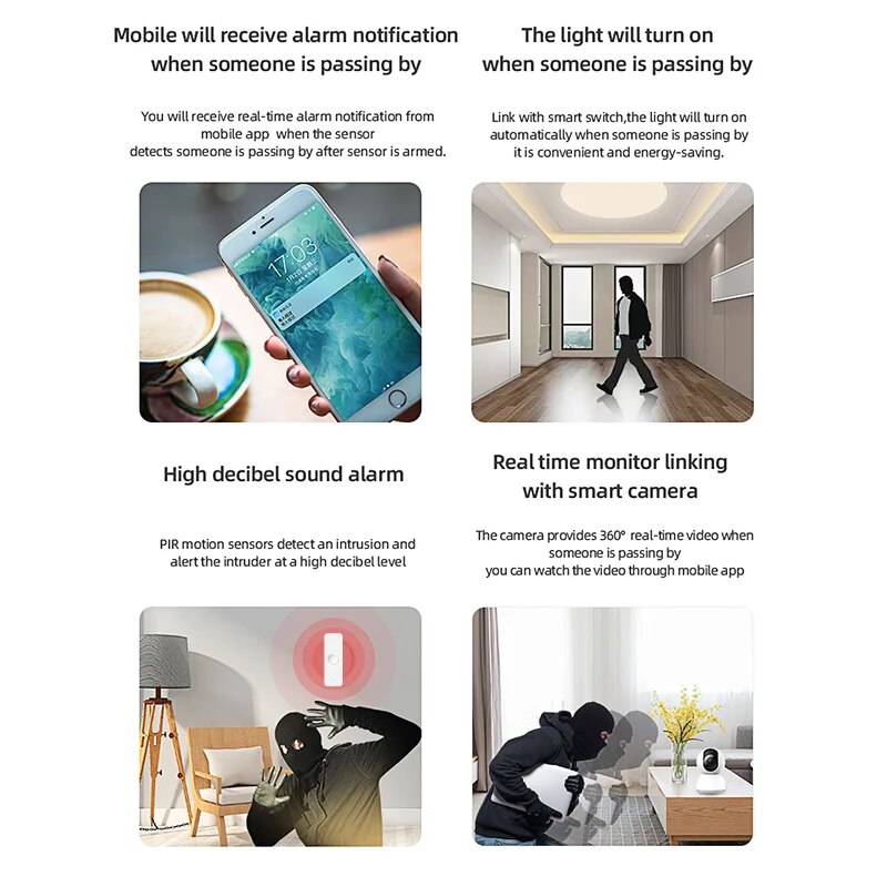 Tuya WiFi Zigbee PIR Bewegings - Smart Home Wiz recensie en prijs