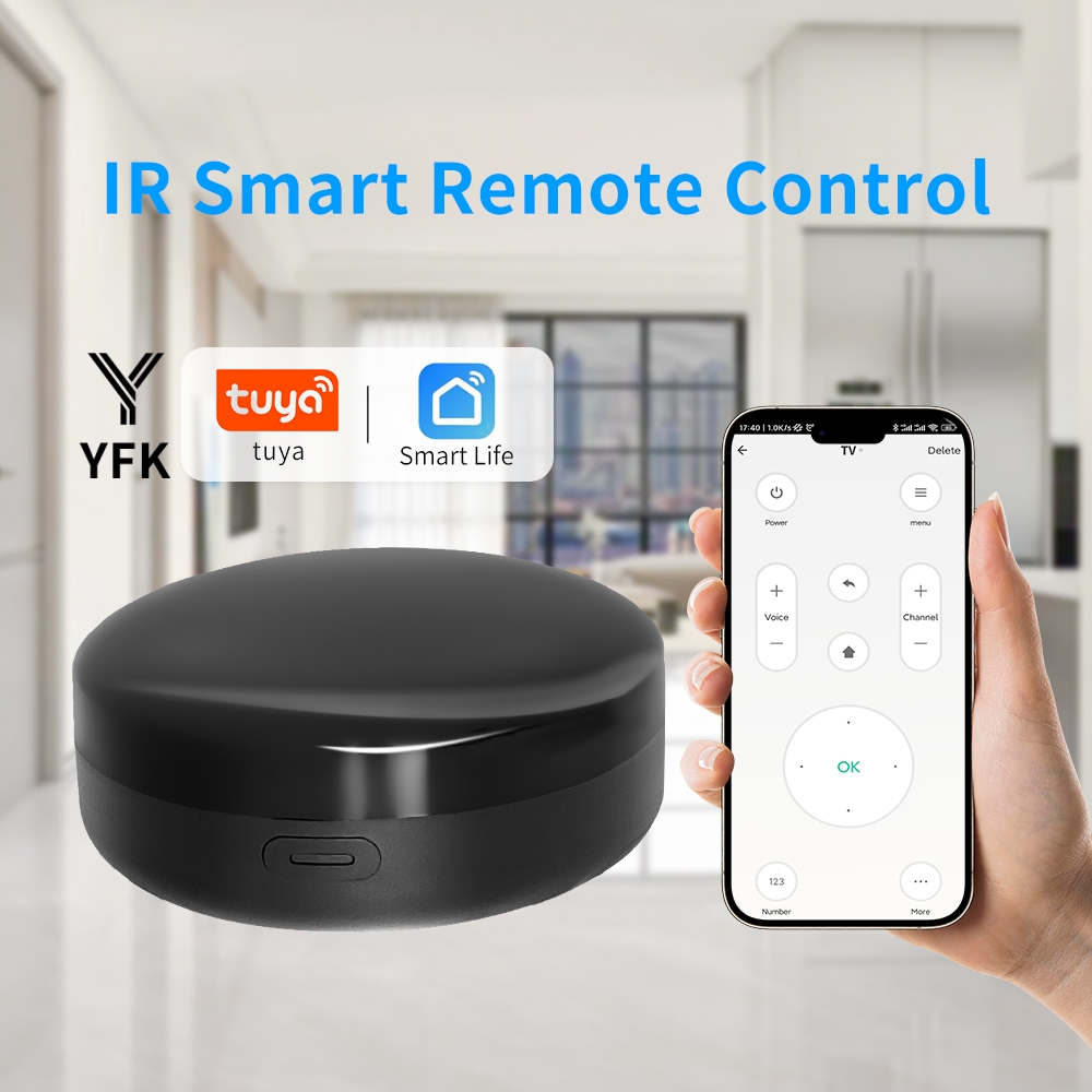 YFK Tuya WiFi Universele IR-af - Smart Home Voice Assistant recensie en prijs