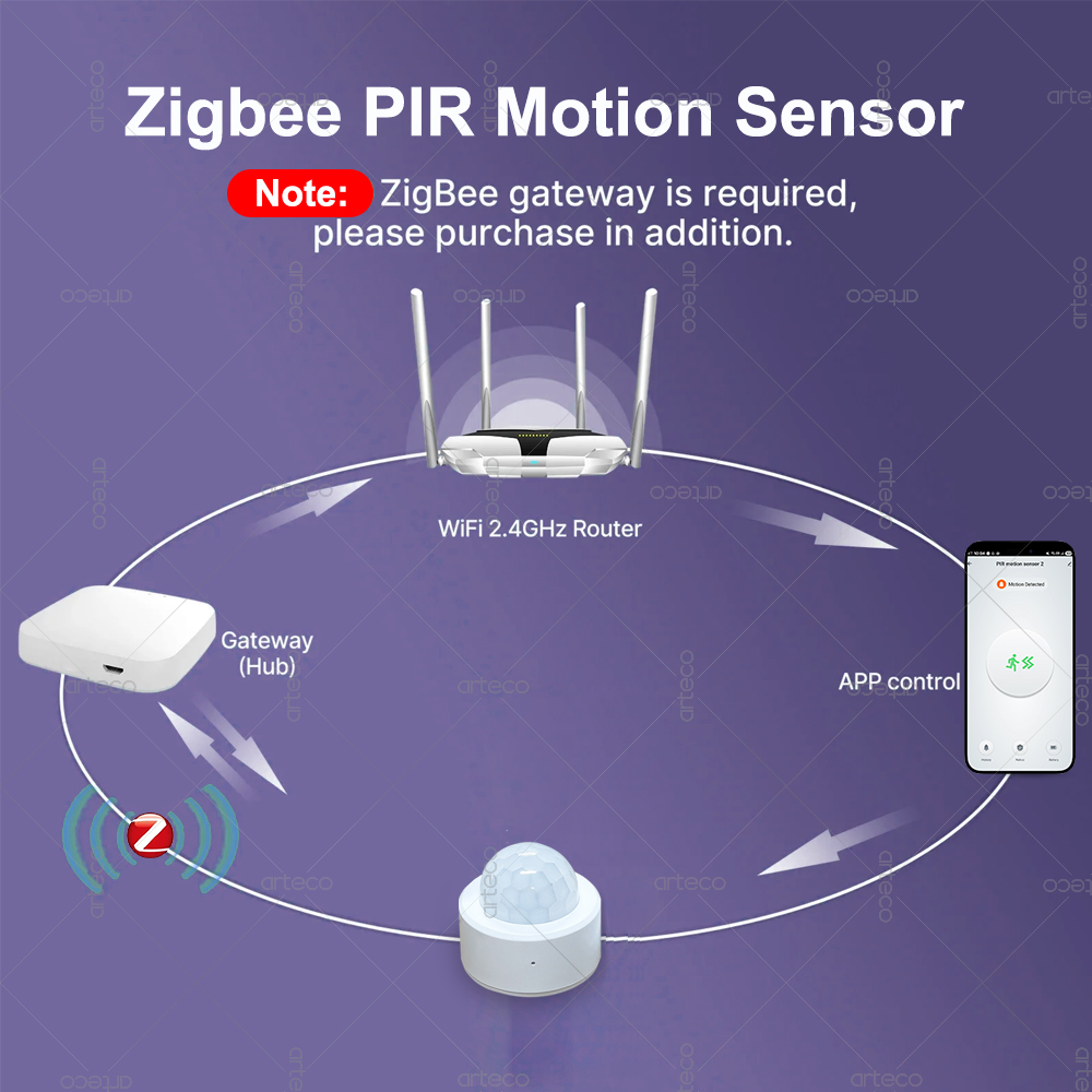 Zigbee 3.0 Mini PIR Bewegingss - Smart Home Assistant recensie en prijs