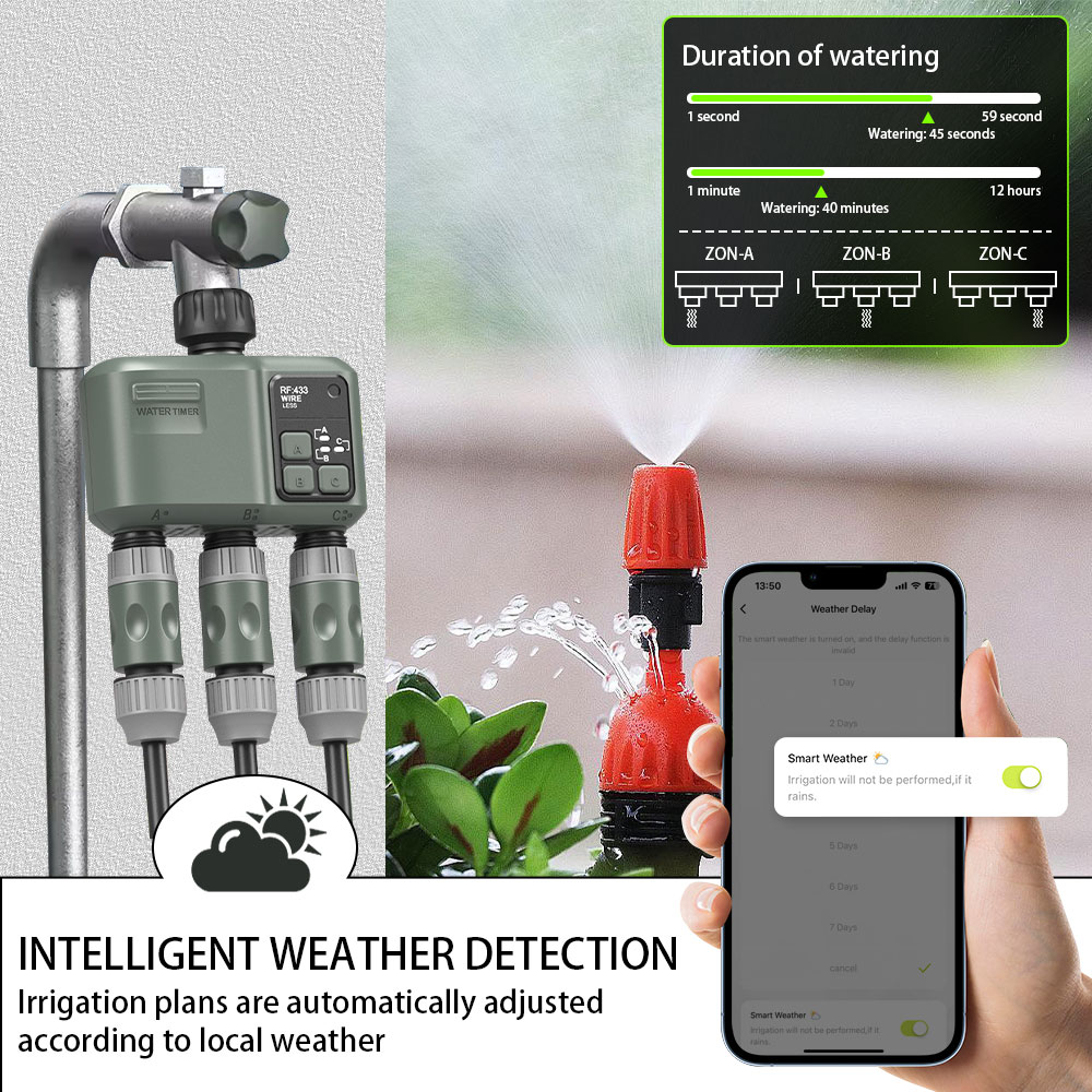 Tuya Wifi+RF433 3-uitlaat wate - Wifi Smart Plug recensie en prijs