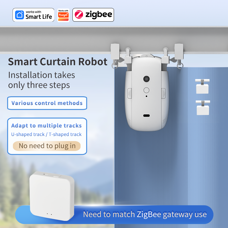 Zigbee Smart Curtain Driver Ro - Smart Home Robot recensie en prijs