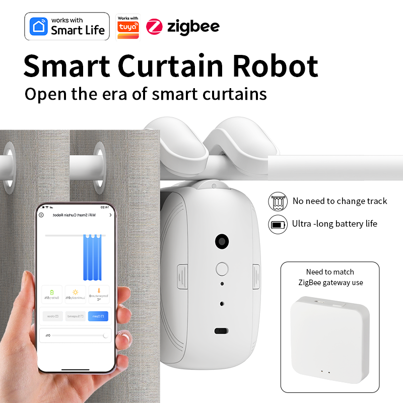 Zigbee Smart Curtain Driver Ro - Smart Home Robot recensie en prijs