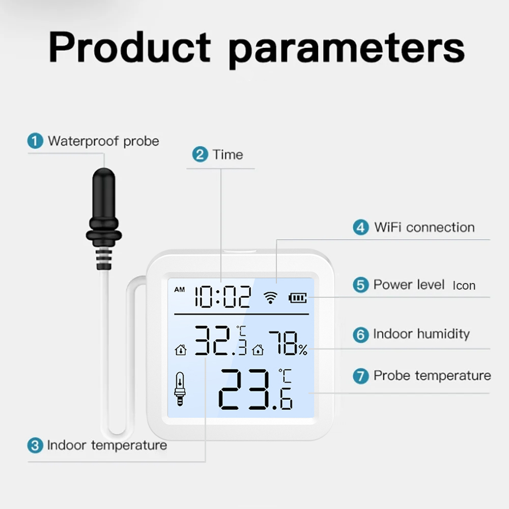 WiFi-vochtigheidstemperatuurse - Smart Home Wiz recensie en prijs