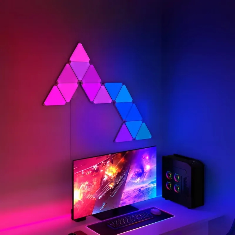 Banqcn Triangle LED Gaming Set - Smart Home Assistant recensie en prijs